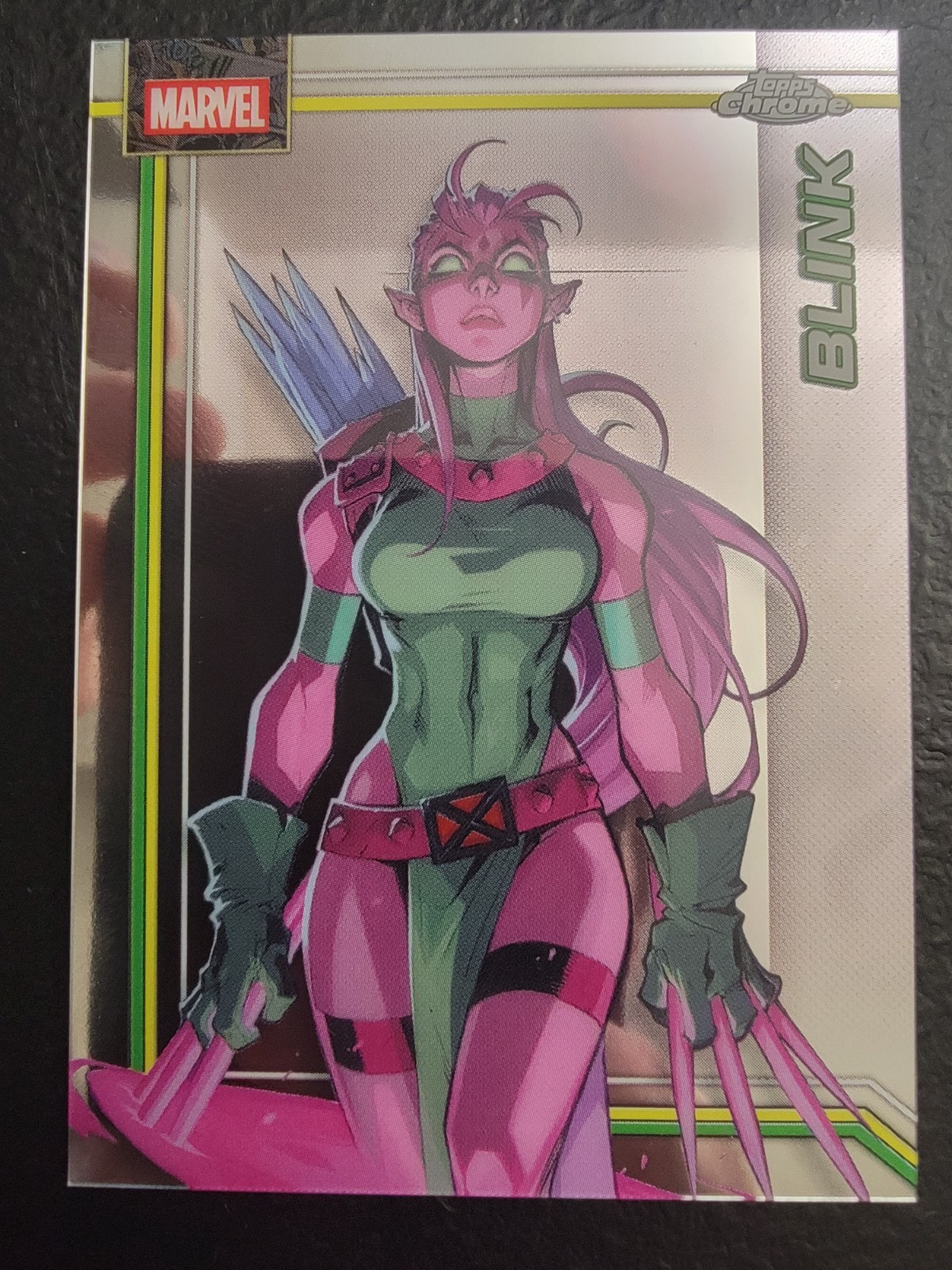 2026 Topps Chrome Marvel Blink #018 Base Card