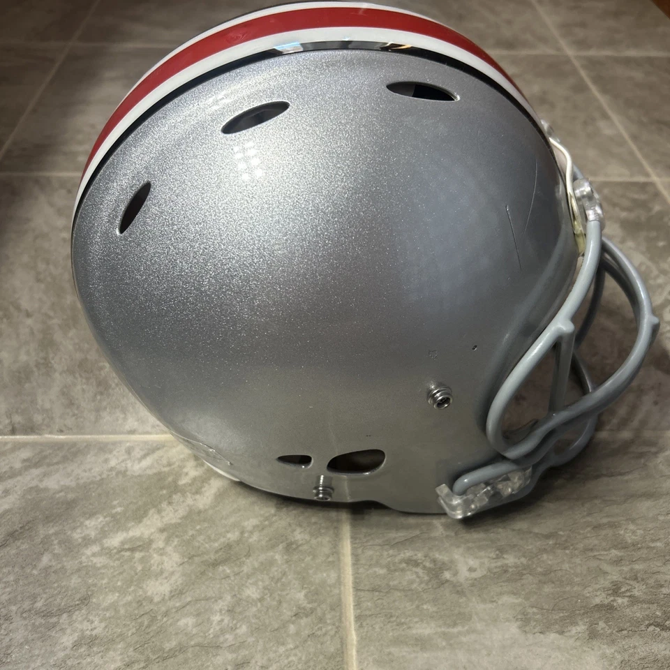 Ohio State Buckeyes NCAA Riddell Revolution Full Size Replica Football Helmet - Image 4 of 4