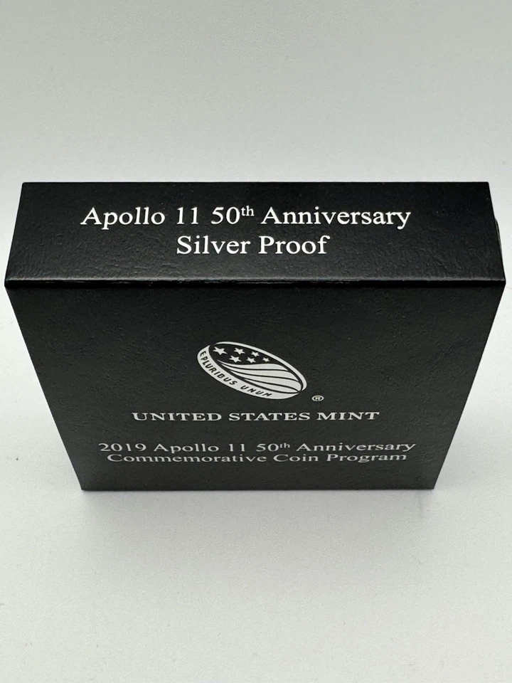 2019 (P) Apollo 11 50th Anniversary Commemorative 1 oz. Silver Coin in OGP - Image 4 of 4
