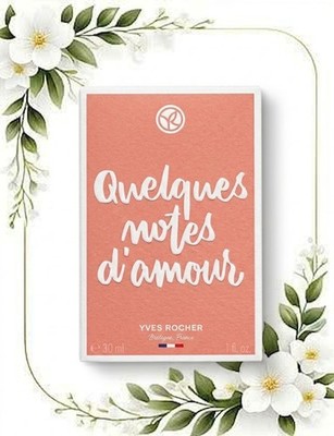 Yves Rocher Eau De Parfum Squelques Notes D'Amour 30ml