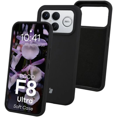 Handyhülle für Xiaomi POCO F8 Ultra Bizon Case Cover Schutzhülle Etui Schwarz