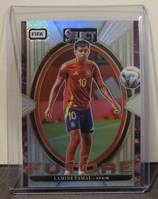 Lamine Yamal 2024-25 Panini Select FIFA Future Silver Prizm Spain #2