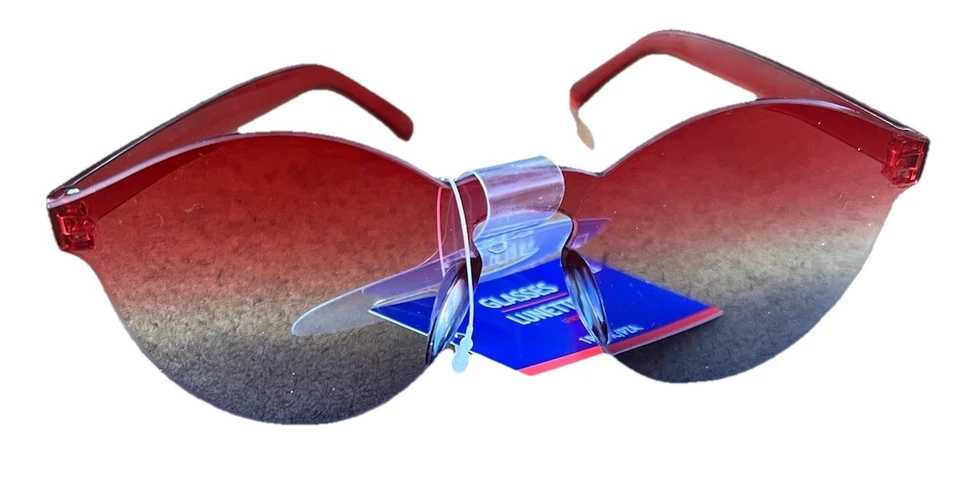 Frameless Ombre Glasses - Patriotic - Novelty - Costume Accessory - Adult/Teen - Image 4 of 4