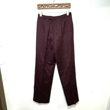 Vintage Sportswear Systems Burgundy Wool Dress Pants Sz 14 Deadstock David Weis