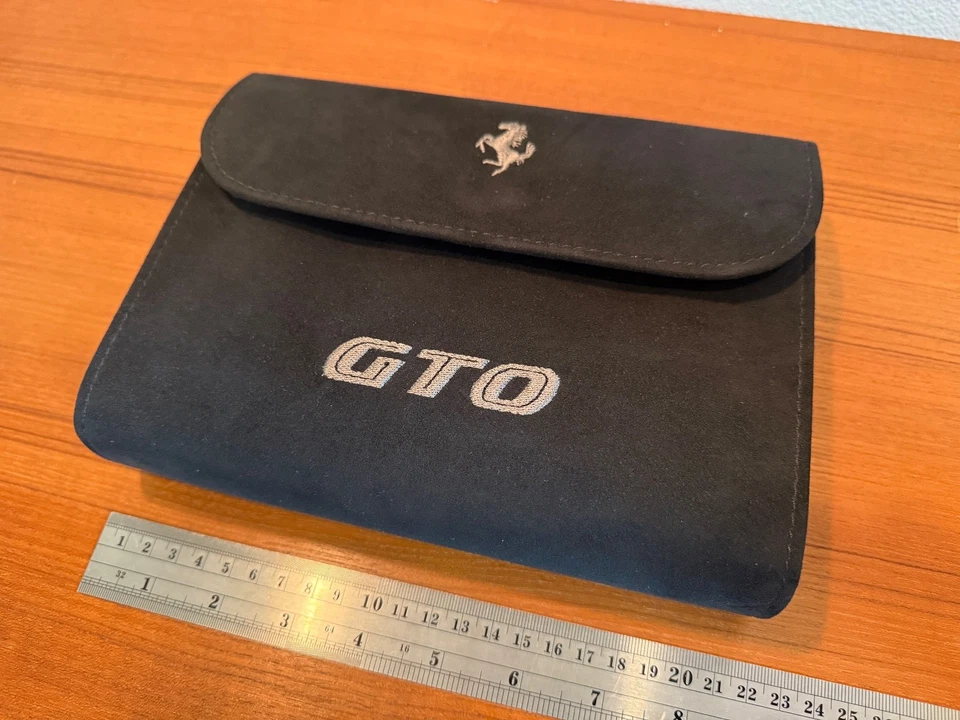 Ferrari 599 GTO Juego Manual del Propietario Bolsa de Cuero Schedoni Folletos Completos OEM  Foto 2 de 4