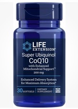 Life Extension Super Ubiquinol CoQ10 - 200 mg...
