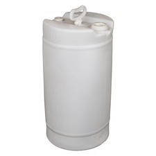 Zoro Select Poly15thnat Closed Head Transport Drum, Polyethylene, 15 Gal,,