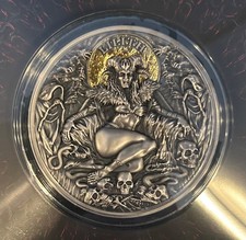 2022  Lilith  Cameroon-2oz-2000 Francs Silver Coin