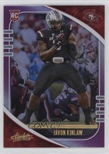2020 Panini Absolute Rookie Spectrum Purple 4/5 Javon Kinlaw #152 06ic