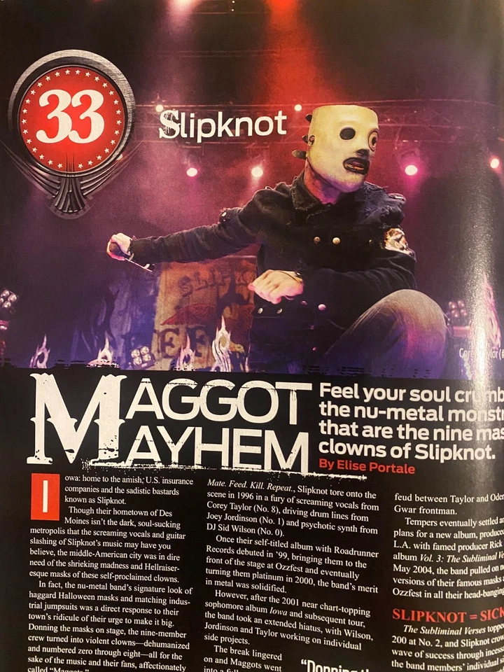 OZZY OSBOURNE metal gods METALLICA Iron Maiden SLAYER Judas Priest BLACK SABBATH Foto 4 de 4