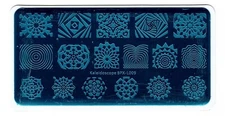 Kaleidoscope Theme Nail Art Stamping Manicure DIY Template Image Plate BPX-L009
