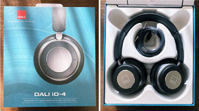 Dali 2019 IO4 model Headphones Iron Black Weight: 320g Rare Dali 2019 IO4 model Headphones Iron Black Weight: 320g Rare