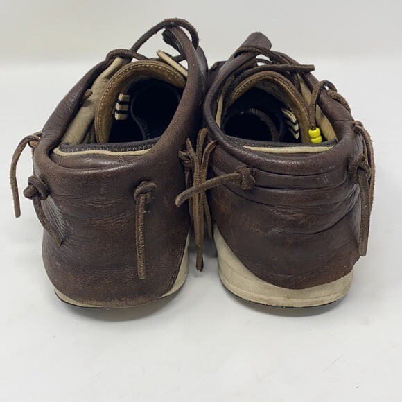 Visvim FBT Brown Elk Leather Men's Size 10 Distressed | eBay