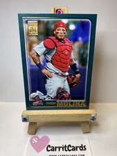 YADIER MOLINA 2021 Topps Archives 2001 Topps Baseball #214 St. Louis Cardinals