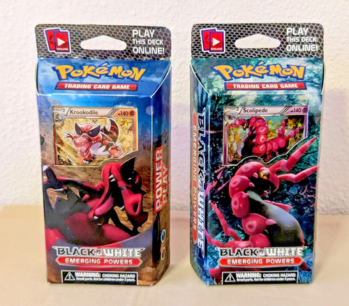 BW2 | Power Play + Toxic Tricks Theme Deck - BW Emerging Powers - Pokemon NEW
