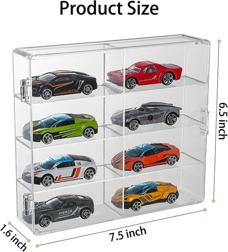 1/64 Scale Matchbox Wheels Toy Car Display Case Holds 32 Toy Cars Storage Organi - Picture 2 of 8