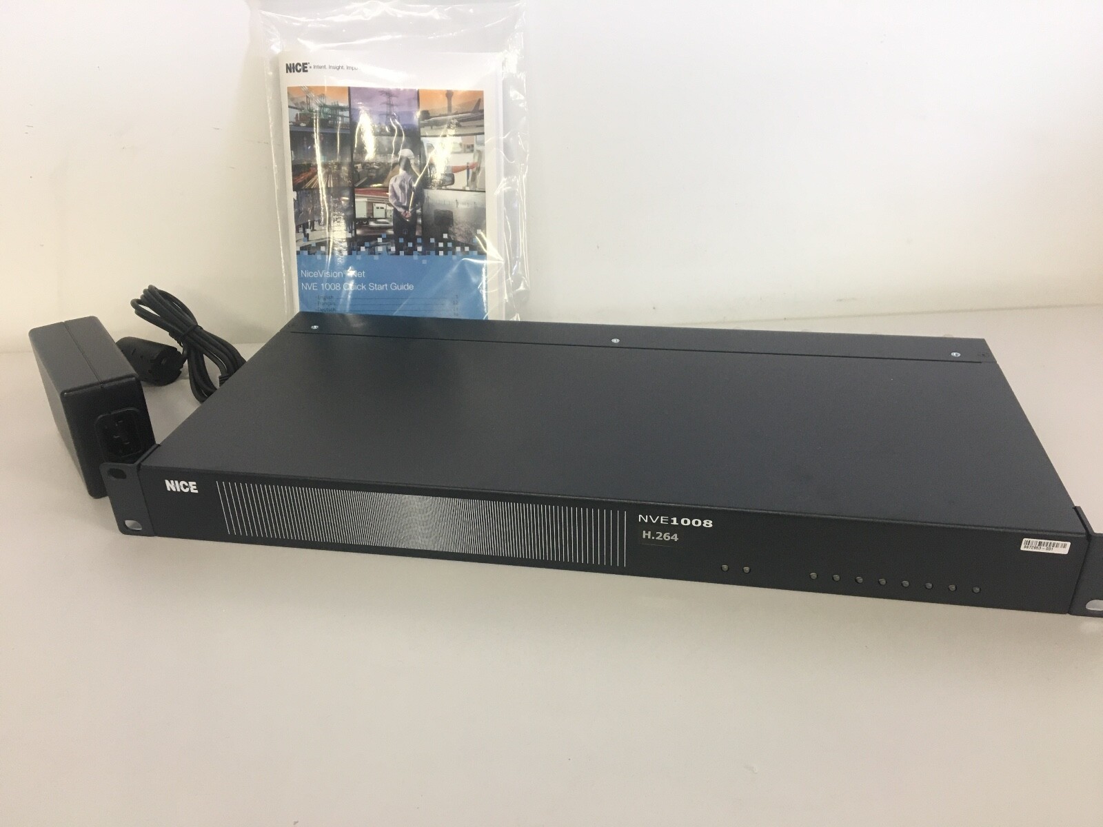 Encodeur vidéo 8 canaux H264 NICE NVE 1008 compression fluide