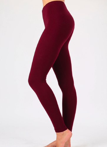 NEW Plus Size Cotton/Spandex Long Full Length Leggings - XL/1X - Picture 11 of 17