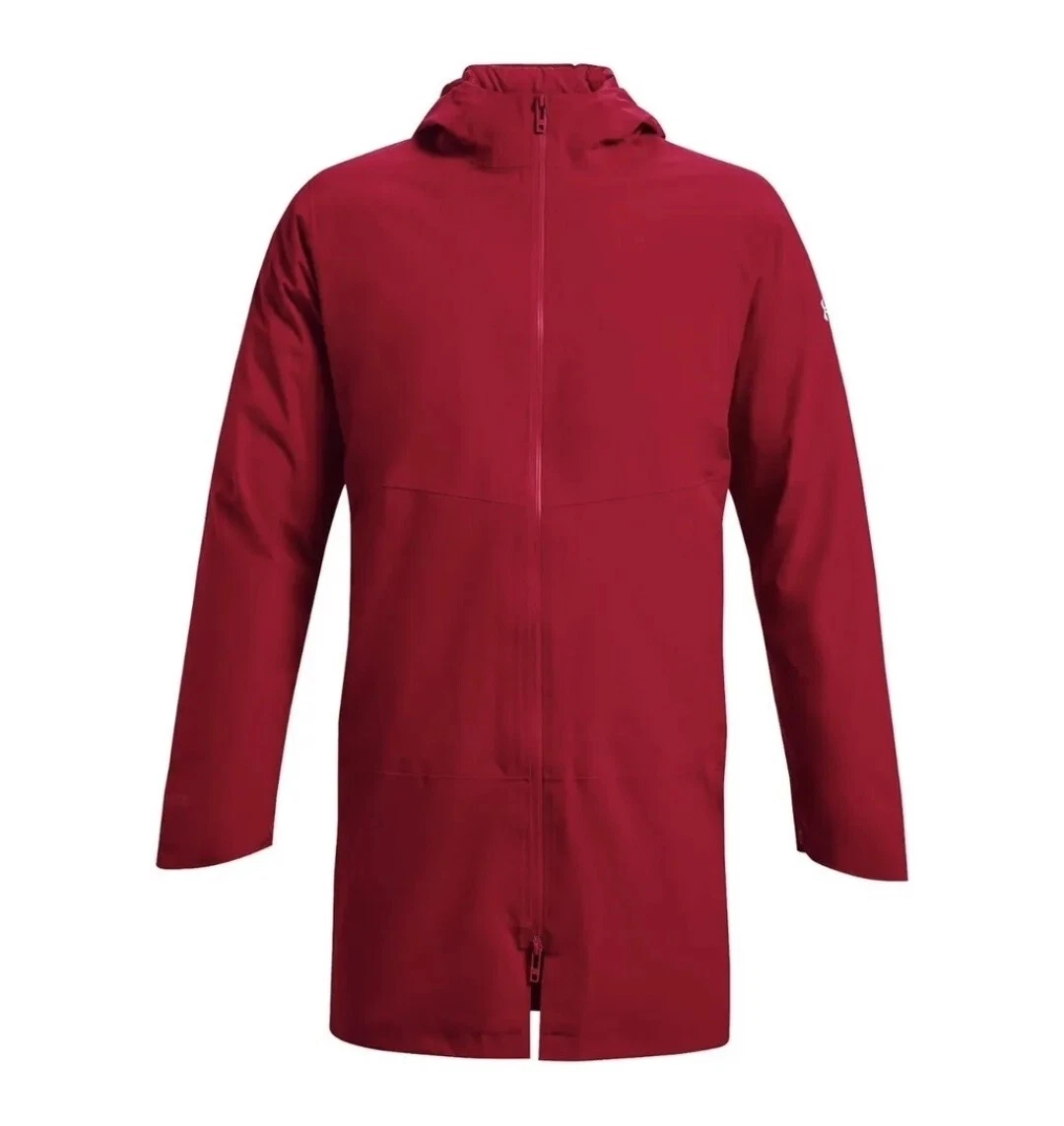 Under Armour UA Storm ColdGear Infrared 3 in 1 Jacket 700 Down Red Size M New