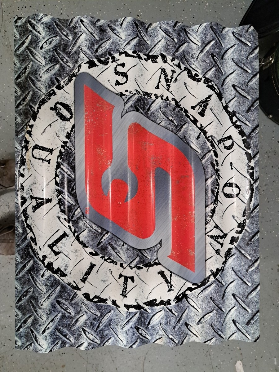 Snap-on ロゴ　看板　アルミ Snap-on Tools Metal Sign 18L