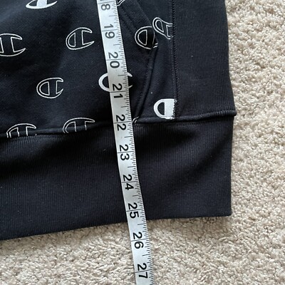 Champion Reverse Weave All Over Print Hoodie Sweatshirt Mens S | eBay