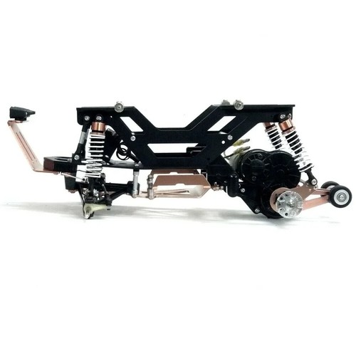 Aluminum Shock Bumper Wheelie Bar Bearings Chassis Parts For Tamiya CW-01 Unimog - Picture 22 of 45