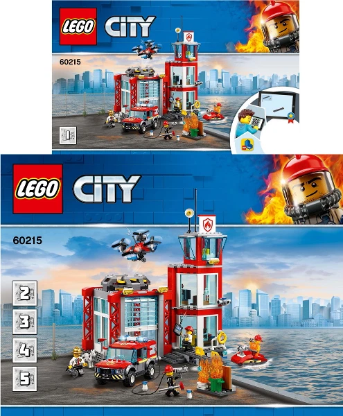 LEGO CITY: Estación de Bomberos (60215) Foto 3 de 4