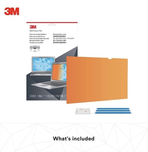 3M GPF154W Widescreen GOLD Notebook Privacy Filter - Picture 4 of 6