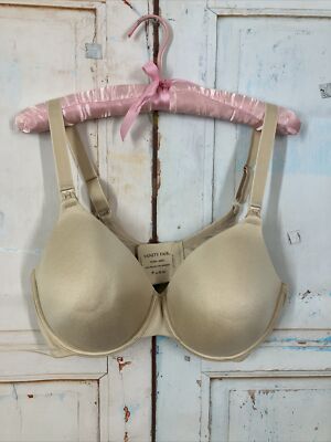 Vanity Fair Bra Style 75294 Nursing Bra Underwire Back Close Nude Size 40DD
