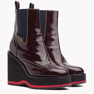 tommy hilfiger brogue boots
