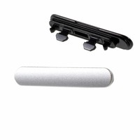 Usb + Microsd Ladebuchse Abdeckung Dichtung Sony Xperia X F5121 F5122 Silber