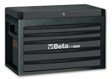 Beta RSC23 5 Drawer Portable Tool Chests Top Box Orange, Red & Grey