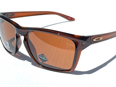 NEW Oakley SYLAS Shiny Rootbeer Brown PRIZM Bronze Lens Sunglass