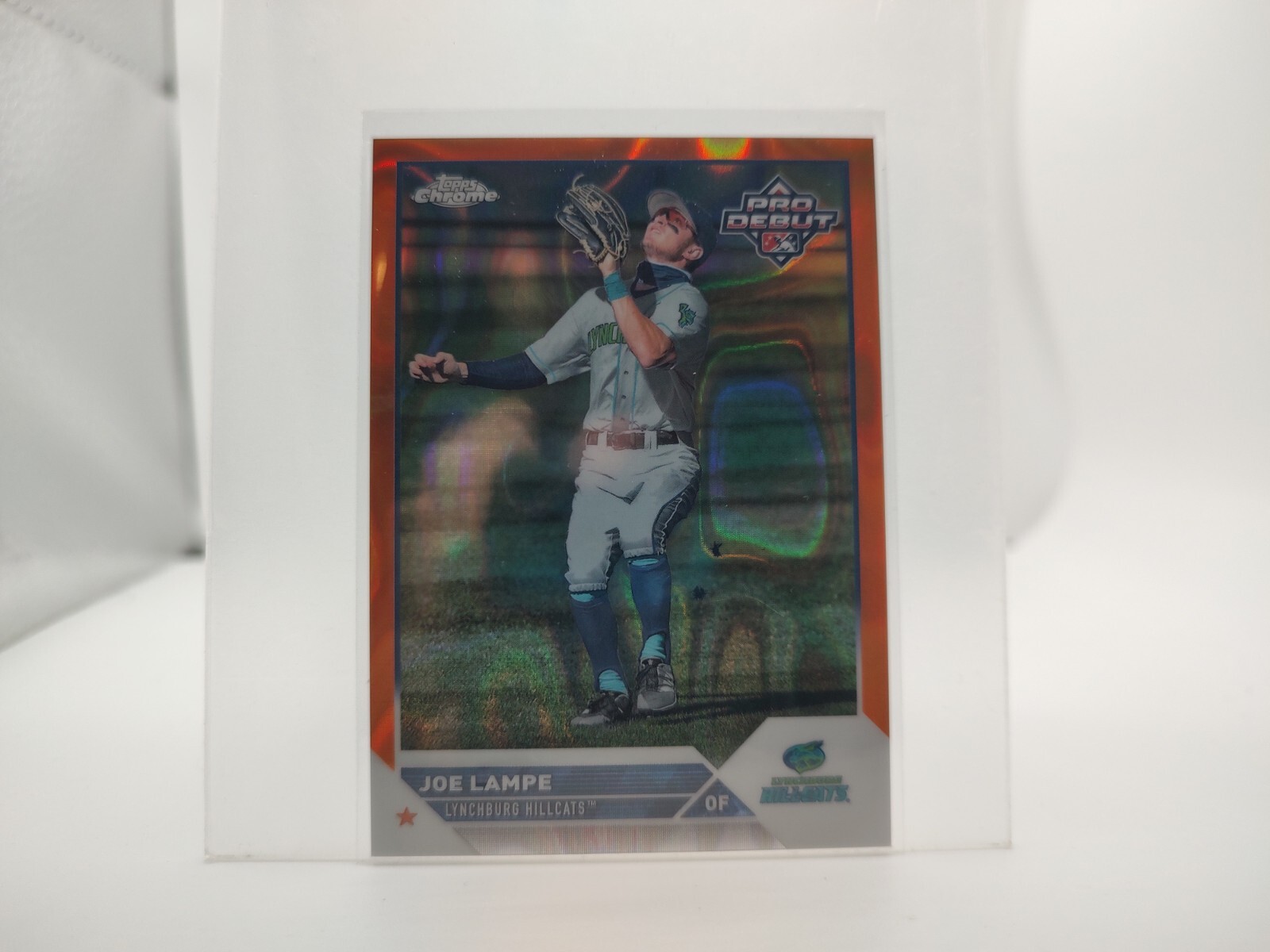 Joe Lampe 2023 Topps Pro Debut Orange Lava Rookie Card RC /25