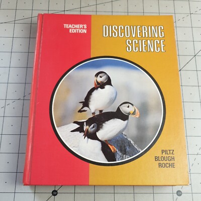 Discovering Science Teachers Edition Piltz Blough 1973 Hardback Book