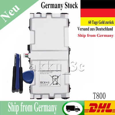 Akku für Samsung Galaxy Tab S 10.5, SM-T800NTSAXAR, SM-T800 WiFi, SM-T801,Tablet