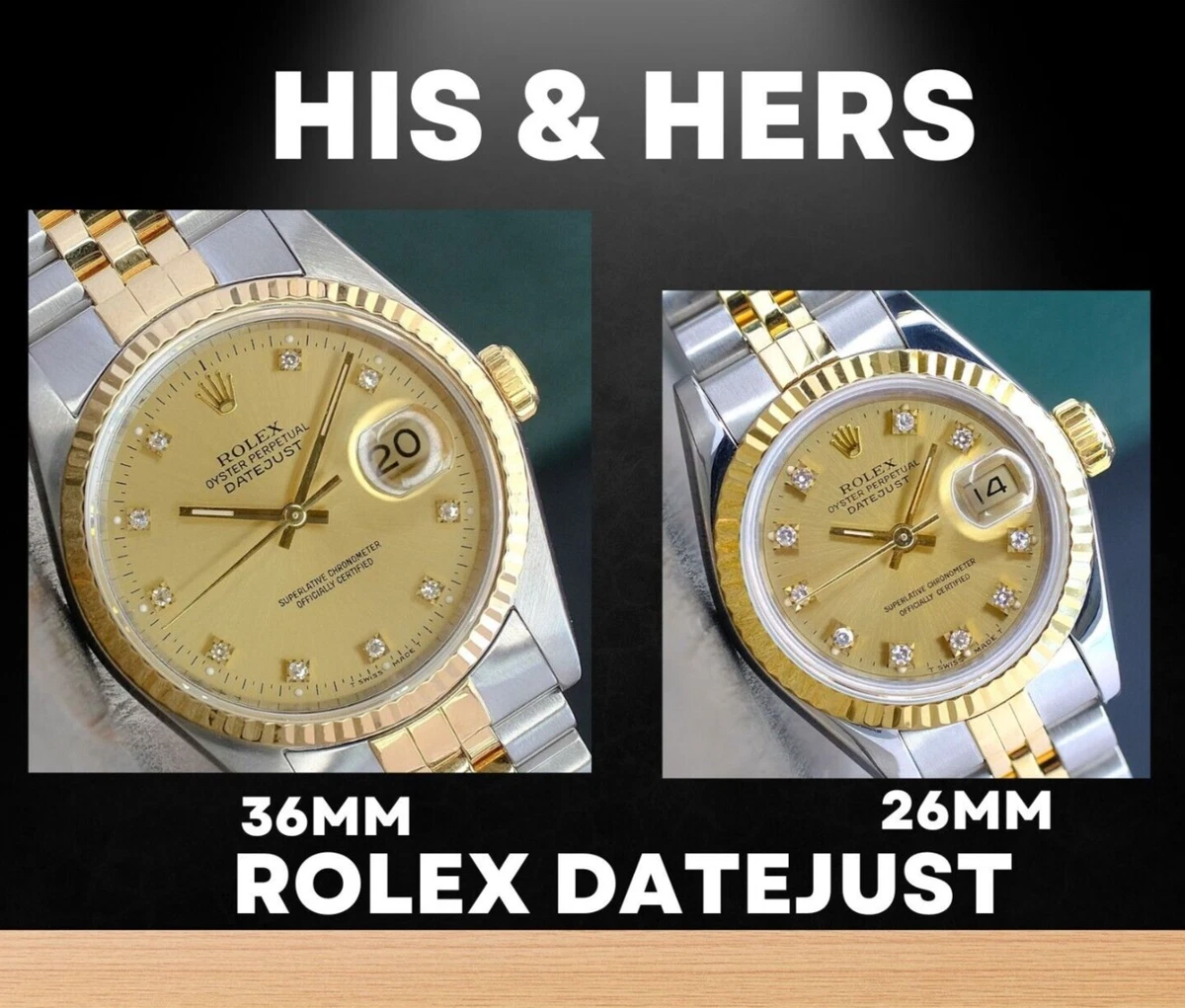 His and hers luxury hotsell watches