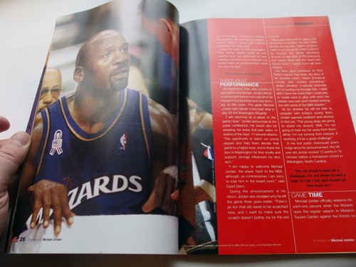 2001 Premier Events Magazine Michael Jordan Welcome Back Collector's Edition - Picture 4 of 7