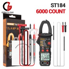 ANENG ST184 Backlight Digital Clamp Meter Multimeter AC/DC Voltage Current  6000
