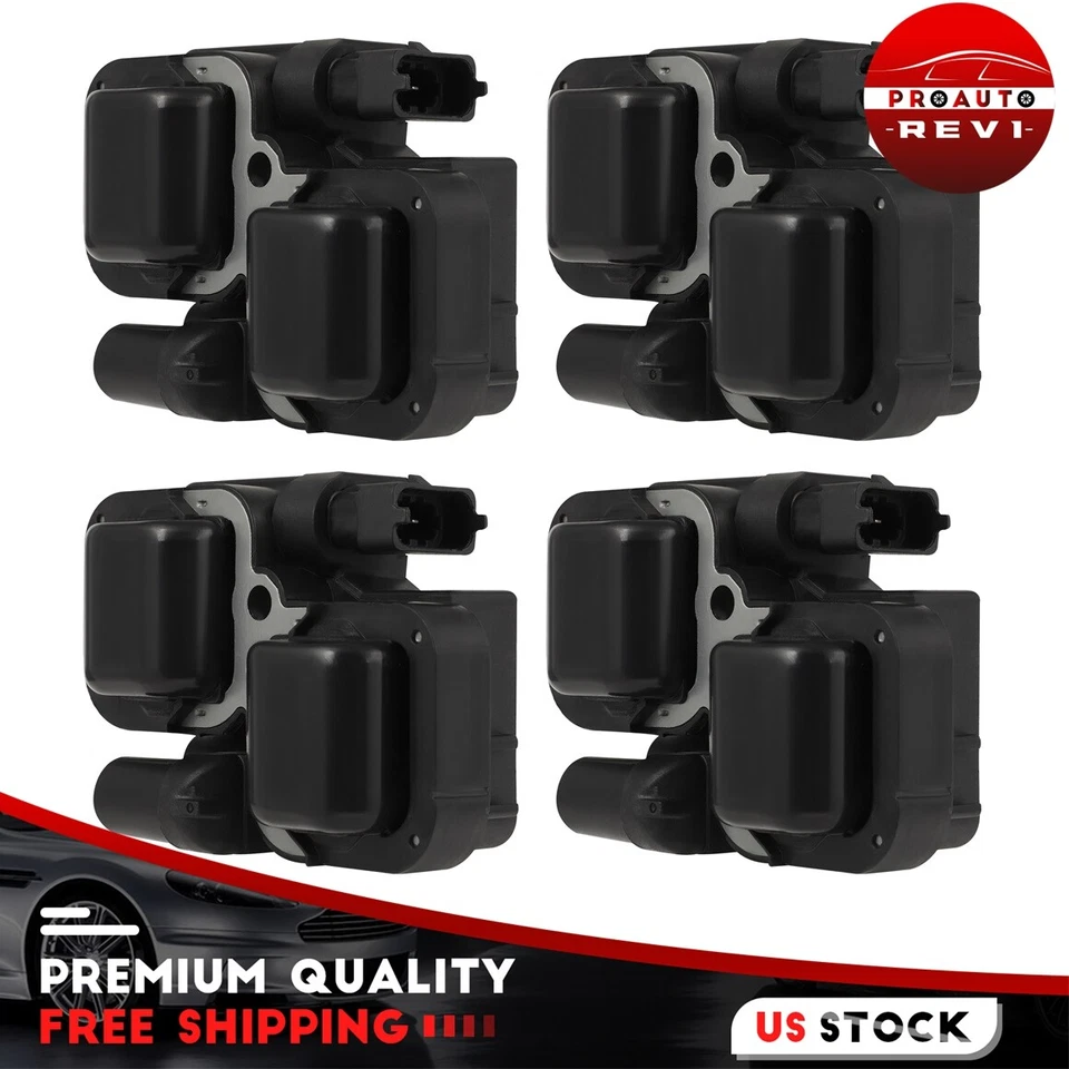 4×Ignition Coil For 2006-2010 Mercedes-Benz B200 2.0L L4 G55 AMG 5.5L V8 UF359 - Image 4 of 4