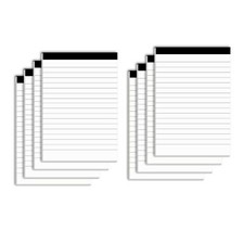 8 Pack 4 x 6 Inch Note Pad Writing Notepads 4 x 6  Lined Paper Memo Pads