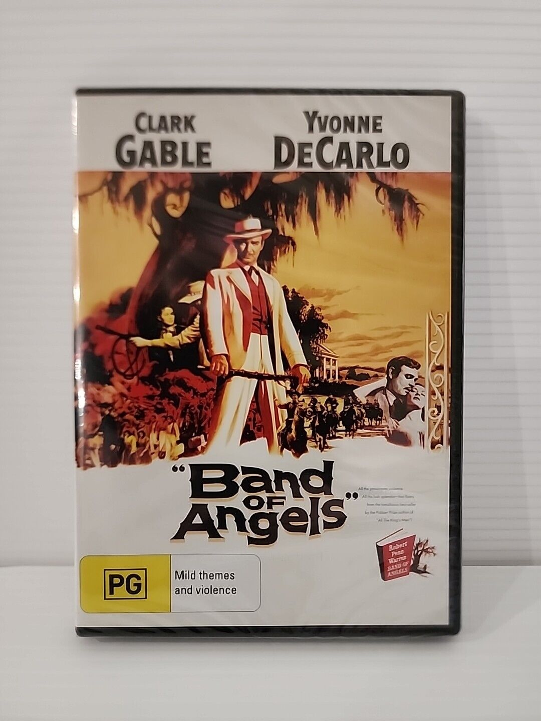 Band Of Angels (Classic 1957 Clark Gable, Yvonne DeCarlo) DVD Region 4 Sealed 