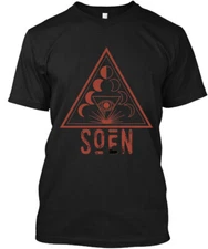 NEW POPULAR! Soen Lotus Sweden Music Graphic Retro Art Logo T-Shirt Size S-4XL