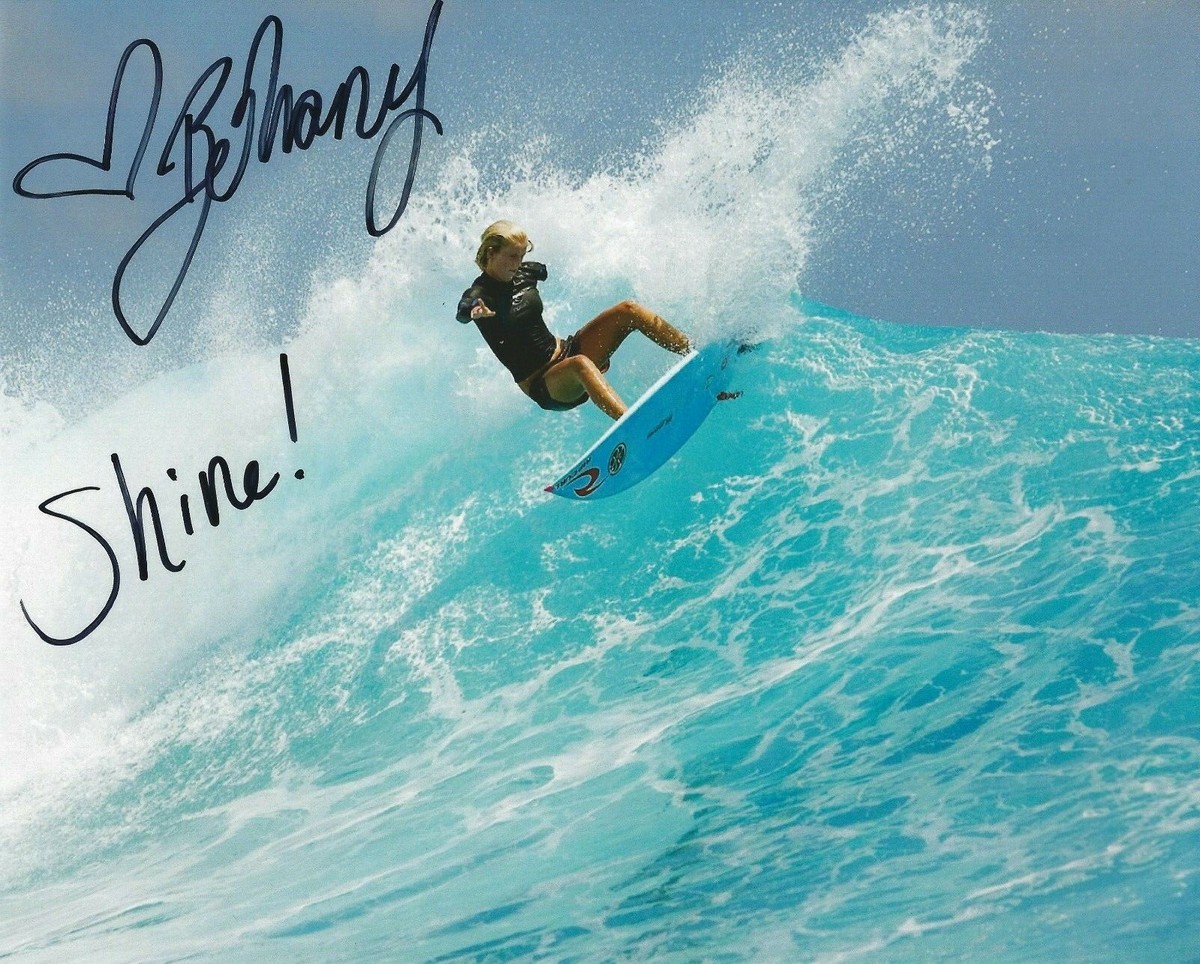 BETHANY HAMILTON Signed 8 x 10 Photo Signed REPRINT Surfing