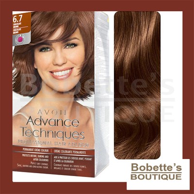 Coloration Cheveux Chatain Chocolat 6 7 Avon Professional Hair Colour Advance Ebay