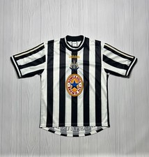 VERY RARE Newcastle United 1997-99 Home Soccer Jersey Tee