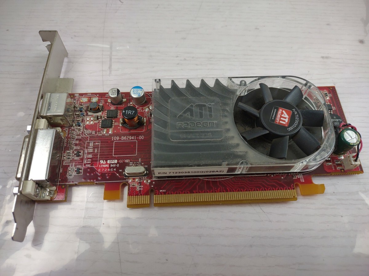 ATI Radeon HD 3450 256MB PCIe LP SFF DMS-59 Graphics Card B629