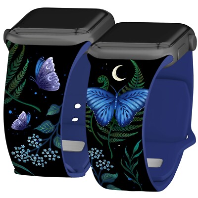 Episodic Drawing Enchanted Collection HD Watch Band Compatible with Apple Watch