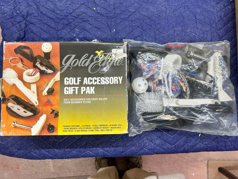 Vintage NIB 1990 Gold Eagle Goodie 10 Pack accessories, New Old Stock Rare.