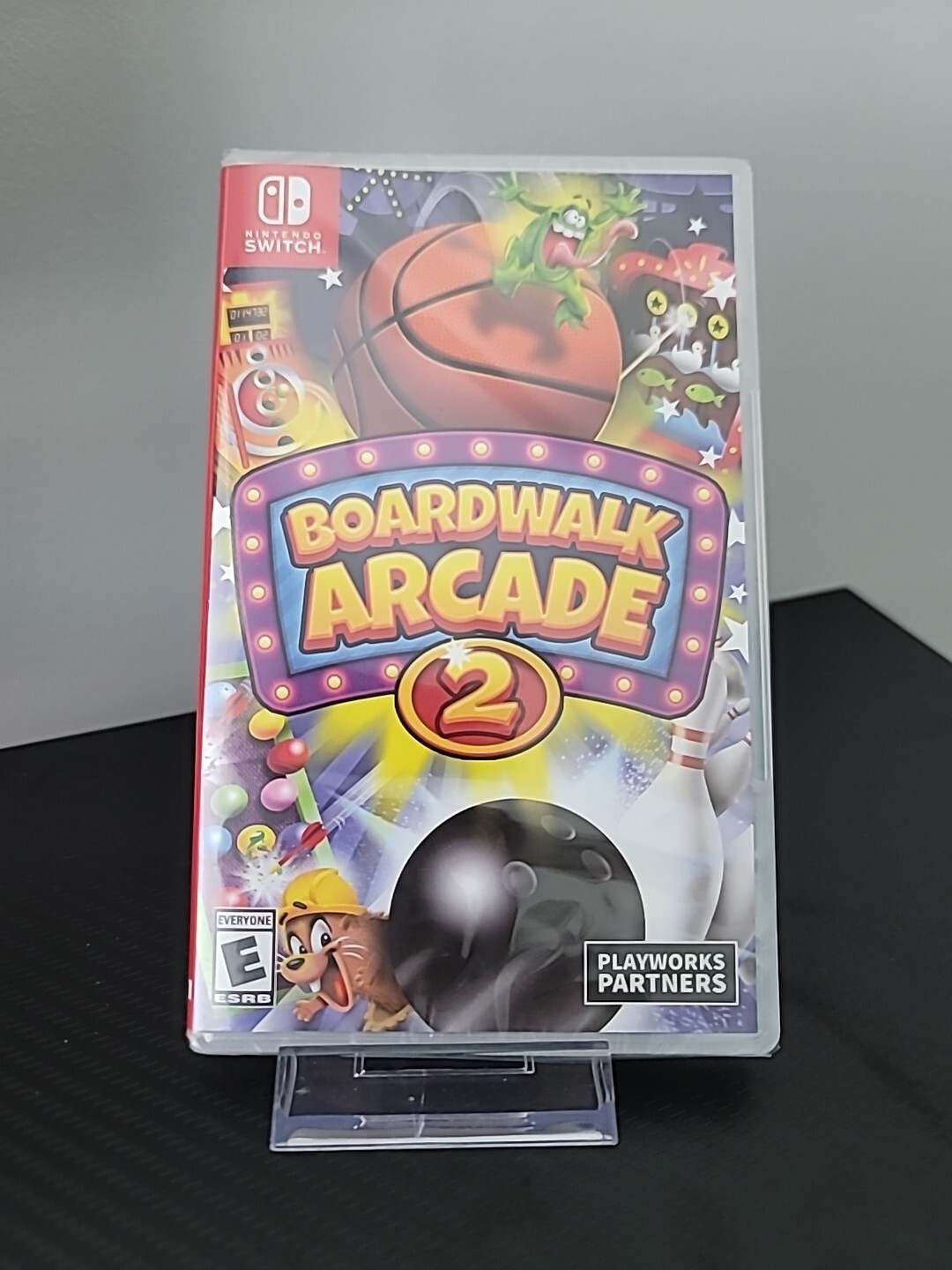NINTENDO SWITCH BOARDWALK ARCADE 2 BRAND NEW SEALED - RARE!-image